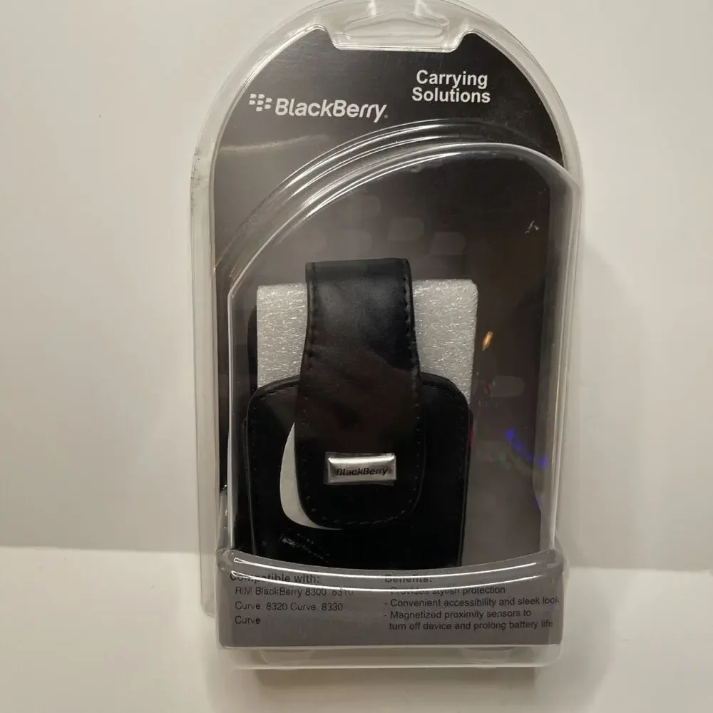 Blackberry Leather Case Swivel Holster HDW-38842-001 New Free Shipping